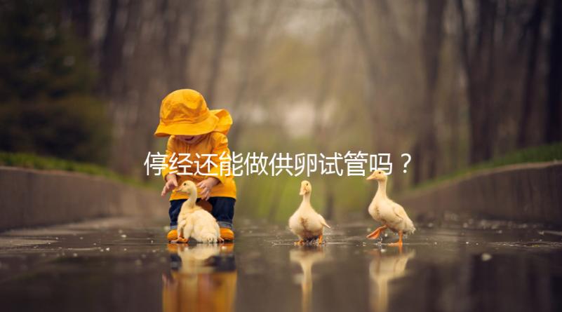 停經(jīng)還能做供卵試管嗎？達(dá)到這4個(gè)條件成功率翻一番