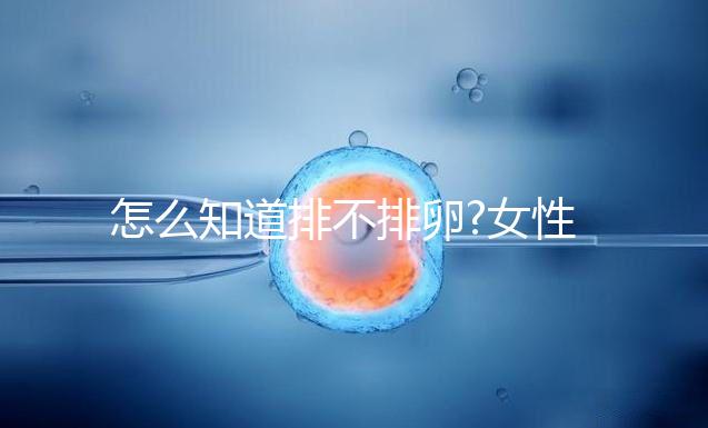 怎么知道排不排卵?女性朋友們可從這6點進行判斷