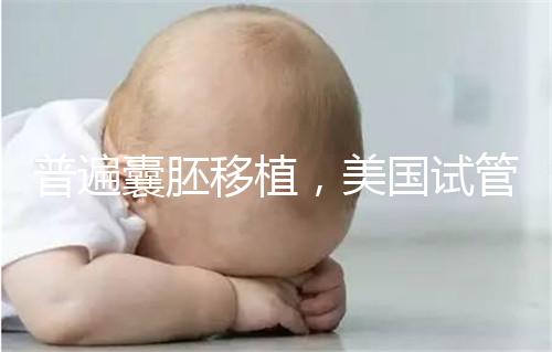 普遍囊胚移植，美國試管嬰兒著床率高并不是謠言