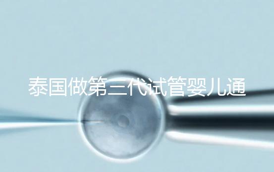 泰國做第三代試管嬰兒通常費(fèi)用多少?高嗎?