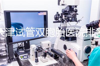 天津試管雙胞胎醫院排名一覽，附南開前三機構詳細介紹
