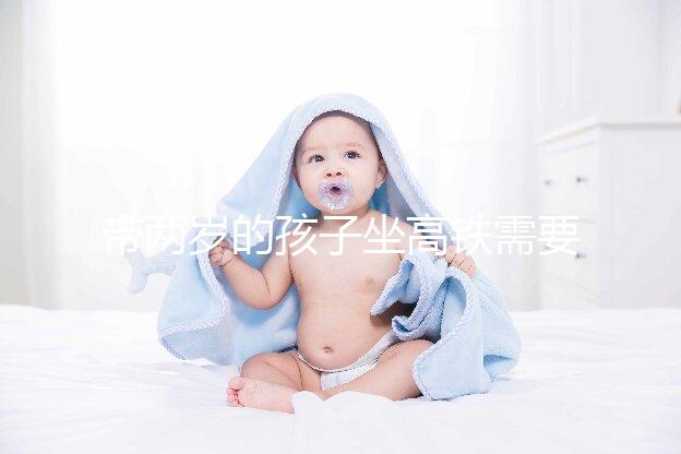 帶兩歲的孩子坐高鐵需要什么證件？附上公交車的注意事項