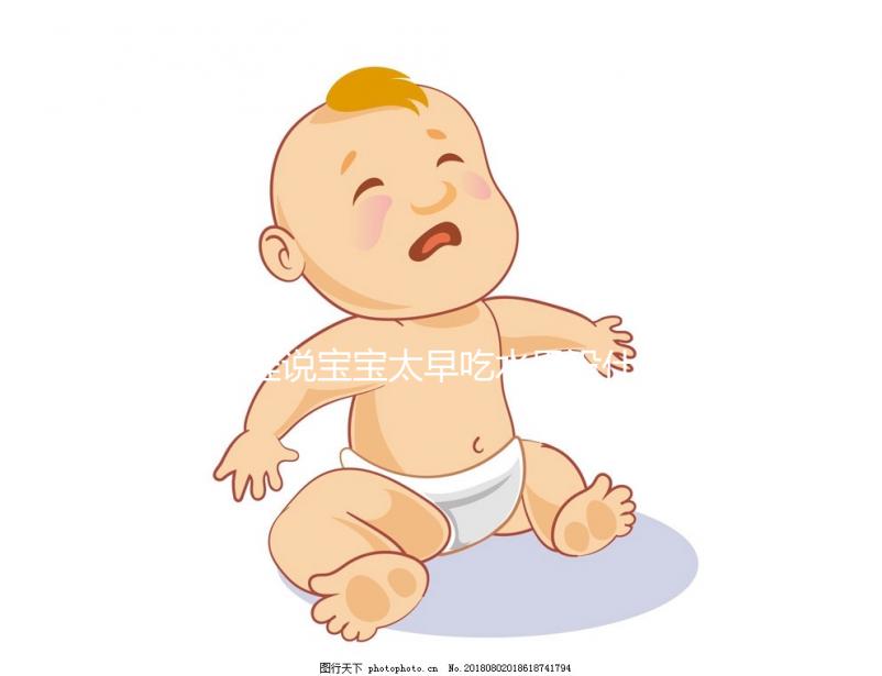 誰說寶寶太早吃水果沒什么關系，別體重超標、不長牙才后悔